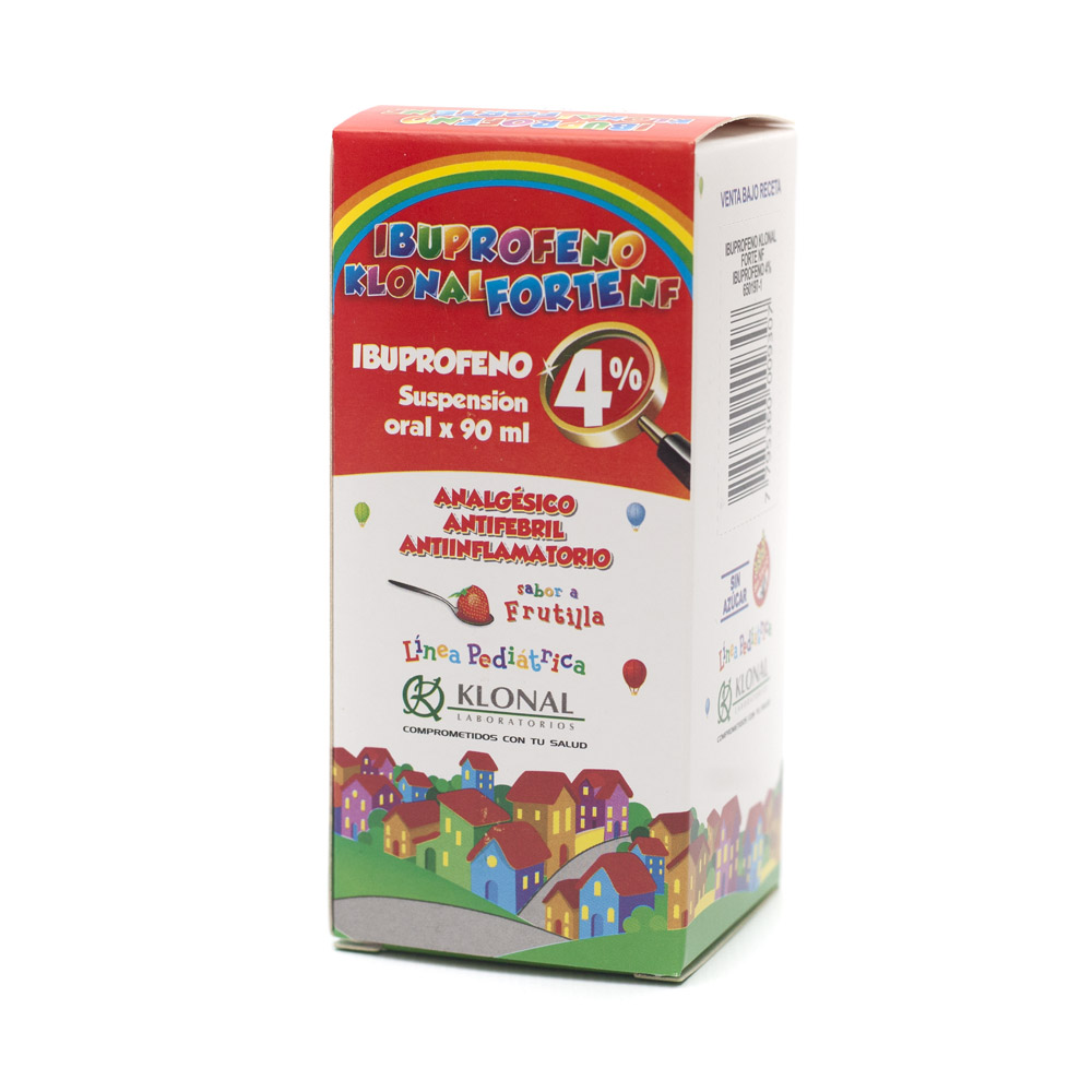 COMBO – IBUPROFENO NF 4% susp.x 90ml – AMOXICILINA 500mg X 8 comp.